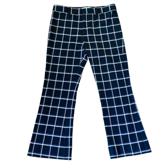 Derek Lam 10 Crosby windowpane tailored trouser size 10 - Picture 3 of 14